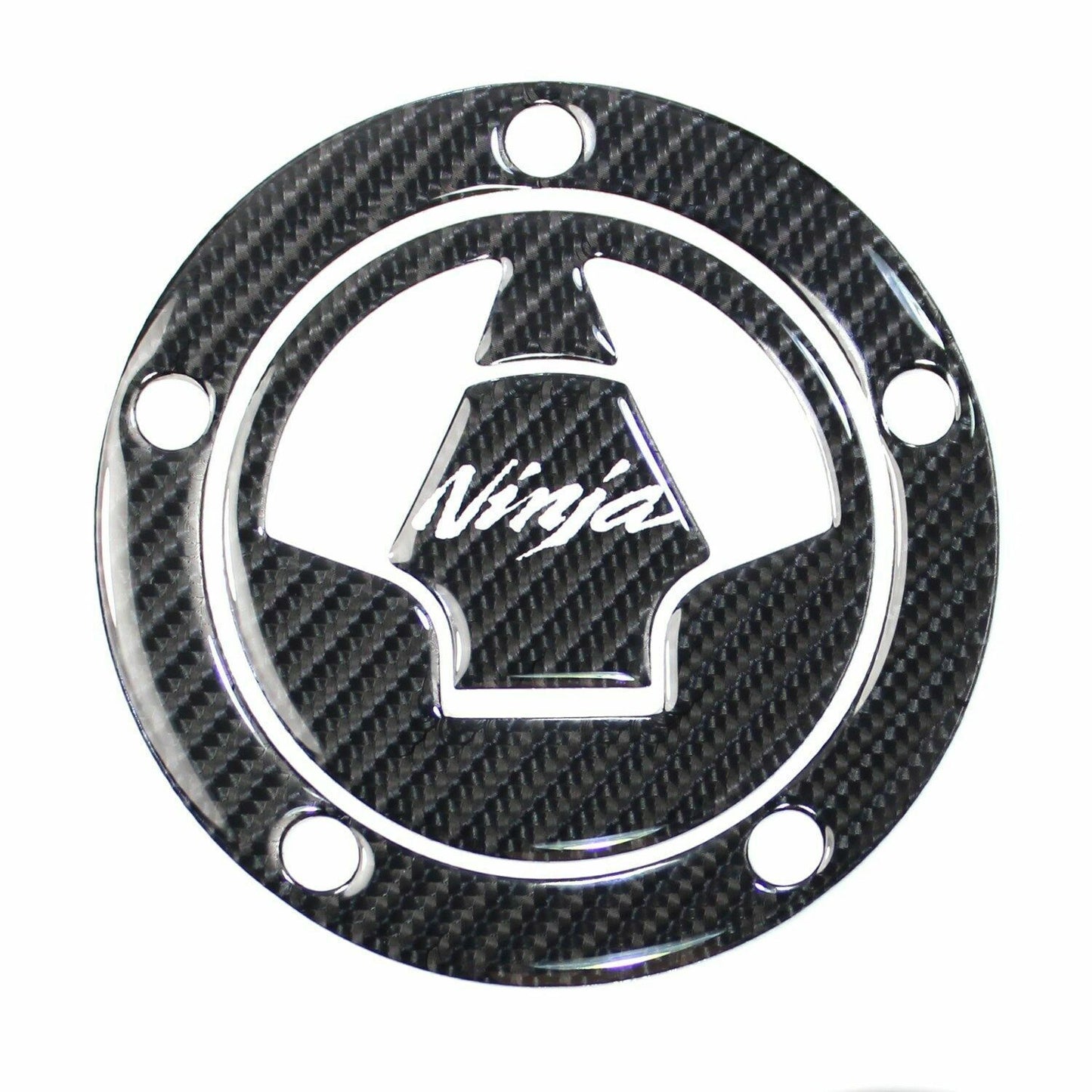 Ninja REAL Carbon Fuel / Gas Cap Pad ER6 650R ZX6 ZX10 ZX14 Z1000 Z800 Z1000SX
