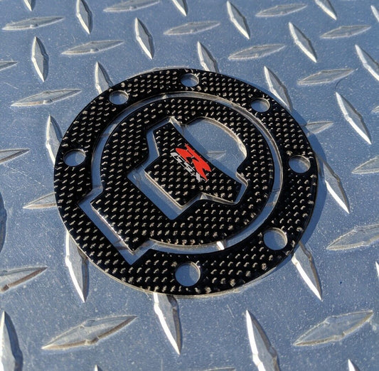 2001-2002 GSX-R 1000 REAL Carbon Fibre Fuel Gas Cap Pad Decal 1989-98 GSXR 1100