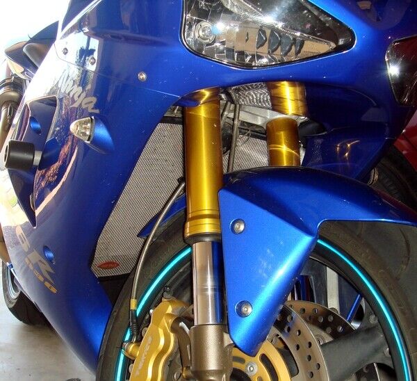 2004 - 2025 Kawasaki ZX6R WarpSpeed Radiator Guard ZX6 ZX636 ZX-6R