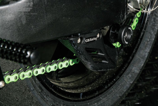 Kawasaki ZX6R ZX10R - GB Racing Lower Chain Guard Shark Fin 650R ER6 ZX-6 ZX-10