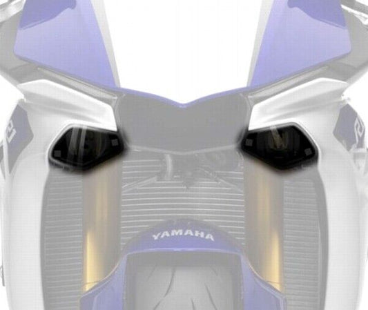 Yamaha 17-20 R6 Dark Tinted Headlight Covers / Protectors 2017 2018 2019 2020