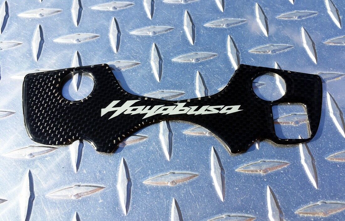 Gen 2 Hayabusa 2008 - 2020 Real Carbon Fibre Yoke / Triple Clamp Pad Protector