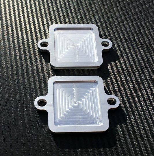 Yamaha R1 2015 2016 SMOG Plates Block Off PAIR AIS Eliminator Kit R1S R1M 15 16