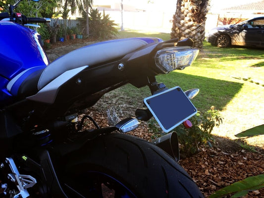 Yamaha MT10 FZ10 LED Fender Eliminator Tail Tidy Plate Bracket MT-10 MT10SP