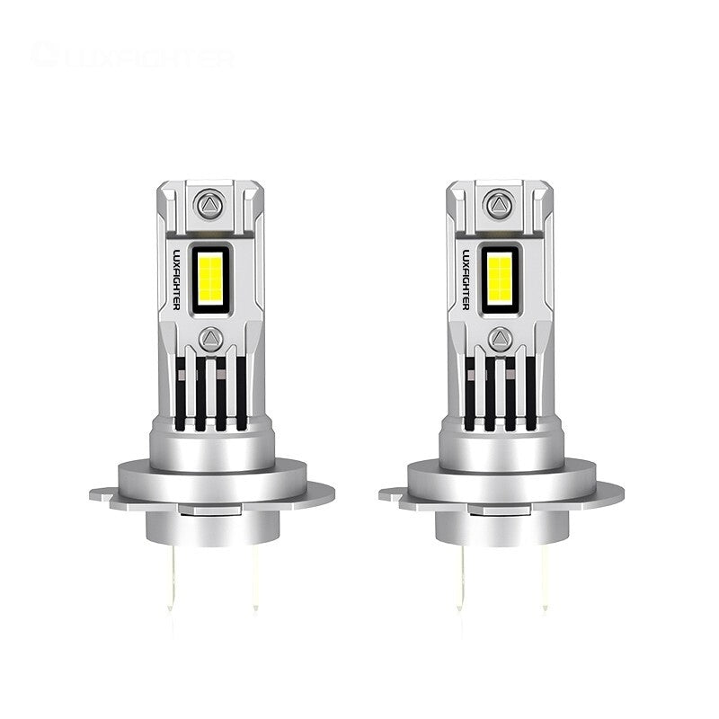Dual H7 LED Headlight Bulbs ZX6R ZX10R Ninja 250R 300 650R Z750S Z800 Z900 Z1000