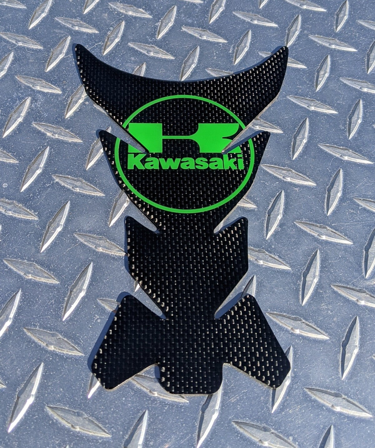 REAL Carbon Tank Pad Kawasaki ZX4R ZX6R ZX7R ZX9R ZX10R ZX12R ZX14 ZX14R ZZR1400
