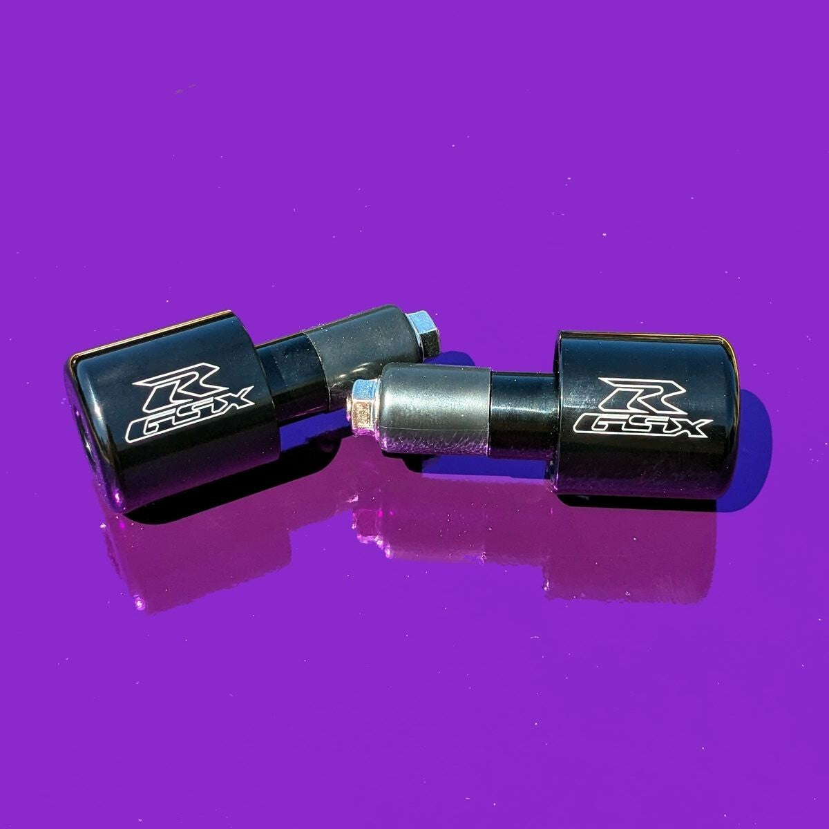 Suzuki GSX-R1000 Engraved Bar Ends / Sliders GSXR1000 GSX-R 1000 1100