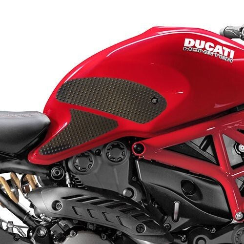 Ducati Monster 797 821 1200 Eazi-Grip Evo Tank Grip Traction Pads - Black