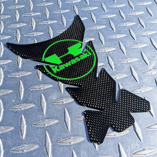 REAL Carbon Tank Pad Kawasaki ZX4R ZX6R ZX7R ZX9R ZX10R ZX12R ZX14 ZX14R ZZR1400