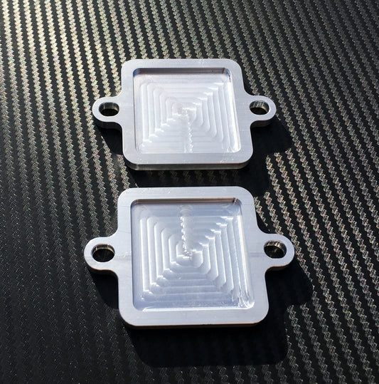 2006 + Yamaha R6 AIS SAS Block Off Plates PAIR Valve Delete Kit YZFR6 RACE