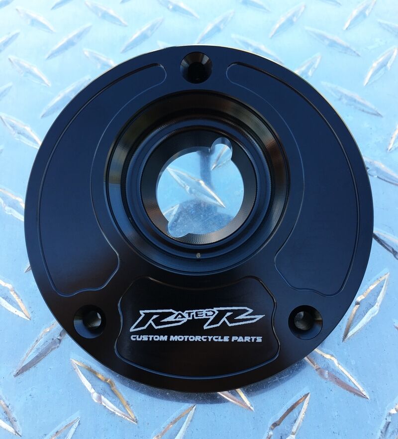 Blue Quick Fuel Gas Cap - GSXR 600 750 1000 SV1000 SV GSXF GSR GSXS1000 Hayabusa