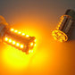 2x 45 LED Turn Signal Bulbs GSXR HAYABUSA ZX6 ZX10 ZX14 GTR1400 650R BAU15s 7507