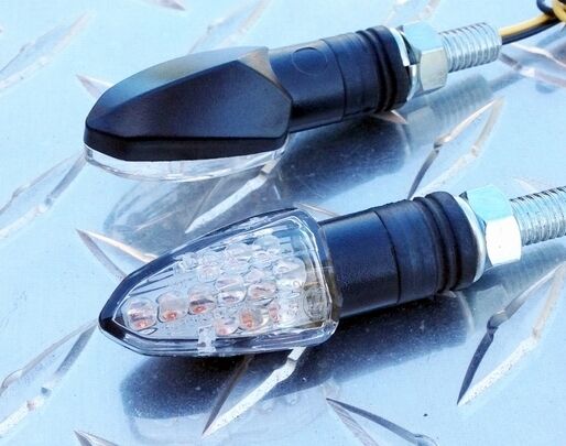 Mini Stalk LED Signals - 675R S1000RS 1000RR 899 959 1199 1299 RSV4R F4 H2 RC8