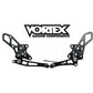 VORTEX V2 Rearsets - 2008-2017 Kawasaki Ninja 250 300 Rear-Sets 250R 300R RS424