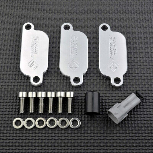 2020 + Triumph Rocket 3 GT R AIS Blanking Block Off Plates SMOG Eliminator Kit