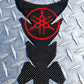 Yamaha REAL Carbon Tank Pad R1 R7 R6 FZ1 FZ8 FZ6R FJ09 MT09 MT07 FZ09 MT10 - Red