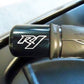Yamaha R1 Logo Engraved BLACK Anodized Bar Ends / Sliders YZF-R1 R1S R1M