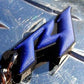 Yamaha R1 3D Soft Rubber Key Ring Chain Keychain Fob R1M R1S YZF-R1 - Blue