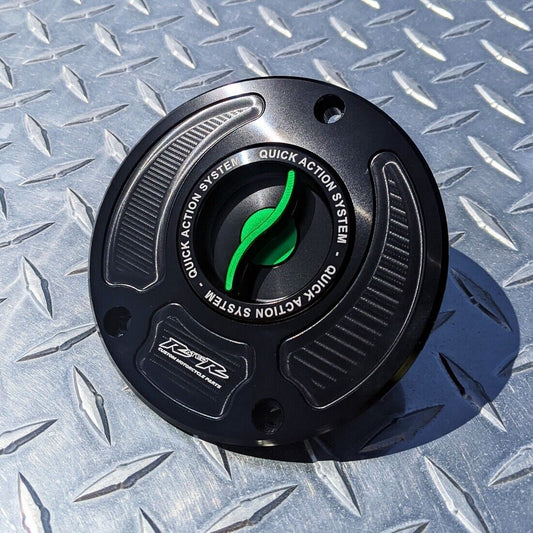 Kawasaki Quick Fuel Gas Cap - Z125 650R ER6n ZX6R Z1000 ZX1000 ZX10R ZX14 ZX14R