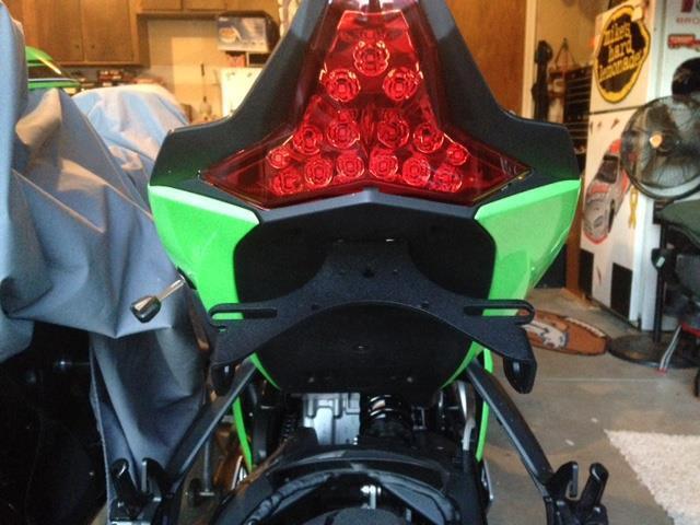 2016 - 2025 ZX10R Fender Eliminator Kawasaki 2024 2023 2022 2021 ZX10 Tail Tidy