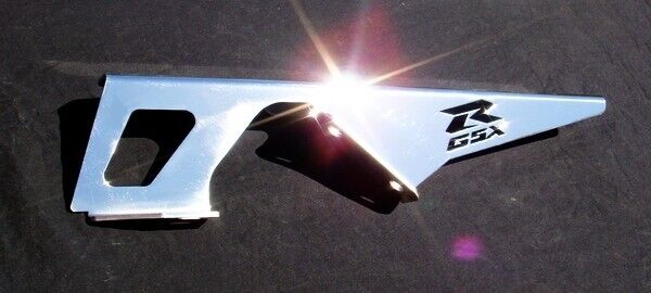 Polished Chain Guard - Suzuki 2000-04 GSX-R 750 1000 K3 K4 GSXR 2001 2002 2003