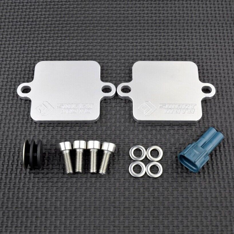 Kawasaki ZX-14 R SMOG Block Off Plates PAIR AIS Valve Eliminator Kit ZX14 Ninja