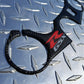 REAL Carbon K7 K8 GSX-R 1000 Yoke Pad / Triple Clamp Decal 2007 2008 GSXR1000