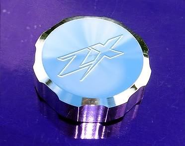 Kawasaki ZX Brake Reservoir Cap - ZX14 ZX10 ZX9 ZX6 ZX636 ZX7 ZZR600 EX250 Z1000