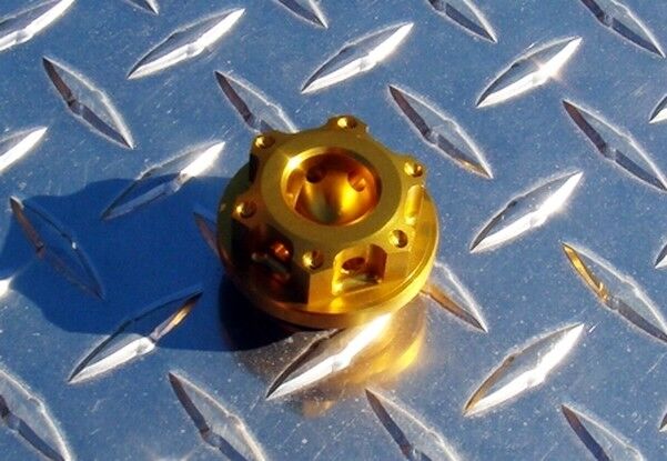 GOLD Yamaha Oil Filler Cap / Plug - R1 R6 FZ1 FZ8 FZ6 XJ6S FZ6R FJR1300 MT01