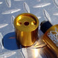 GSX-R Engraved GOLD Bar Ends / Sliders ALL GSXR 600 750 1000 1100