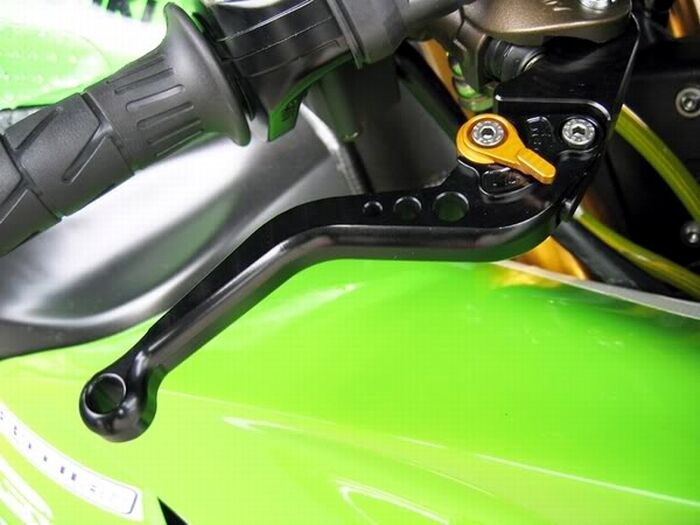 PAZZO Levers Kawasaki Ninja 250R 300 400 1000 ZX6 ZX10 ZX14 Z1000 Z900 Z750 650R