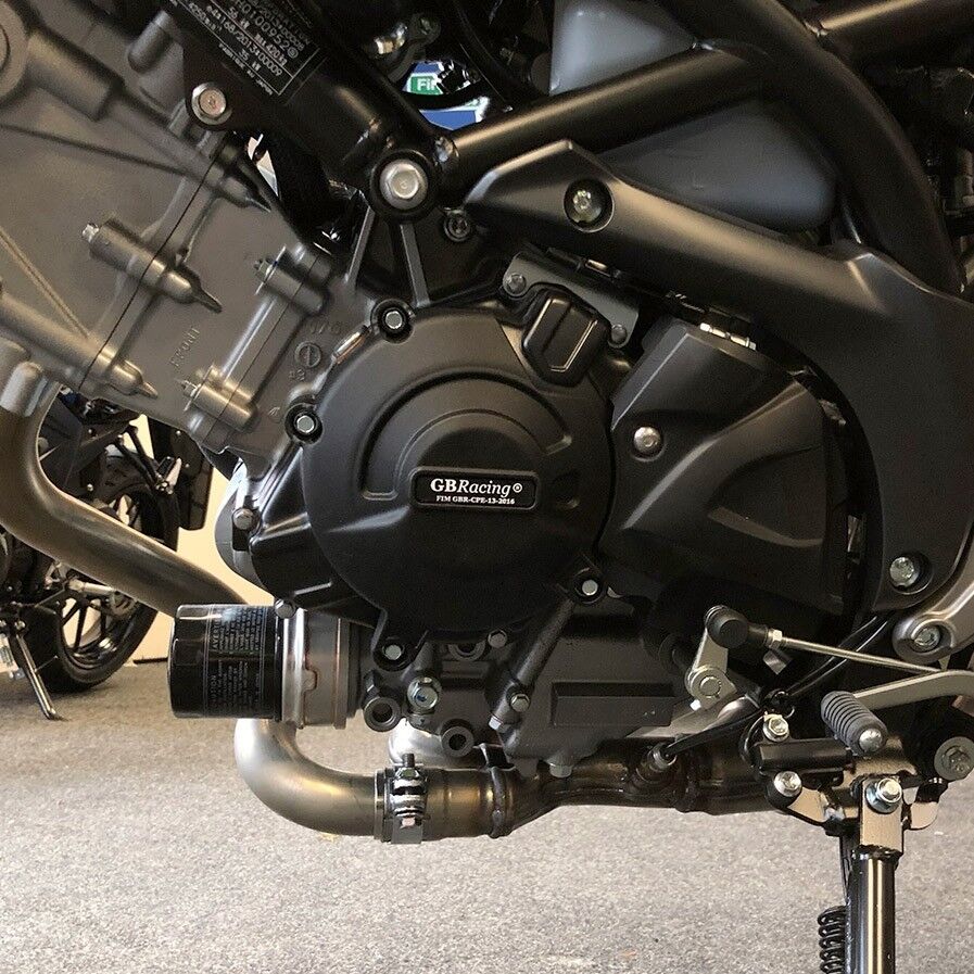 GB Racing 2015 + SV650 SV650X Engine Cover Slider Set - 2017 2018 DL650 V-Strom