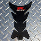 GSX-R Real Carbon Fibre 3D Tank Pad Protector GSXR 250 600 750 1000 1100