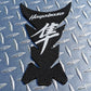 REAL Carbon Fibre 3D HAYABUSA Kanji Logo Tank Pad / Protector Suzuki GSX1300R