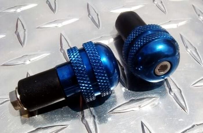 BLUE Bar Ends / Sliders - GSXR TL1000R SV650 SV1000 CBR RC51 F4 Monster GSX-R