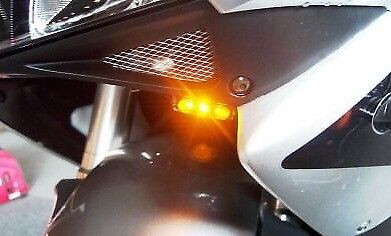 LED Turn Signals WR250 R1 R6 R3 FZ1 GSXR DRZ 675 KX250 KLR ZX6 ZX10 ZX12 CBR CRF