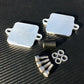 Yamaha R6 R6S FZ6 FZ6R XJ6S FZ8 FZ1 SMOG Plate PAIR Block Off AIS Eliminator Kit