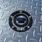 REAL Carbon Fibre Yamaha R1 Fuel / Gas Cap Cover Tank Pad R1S R1M Blue Logo