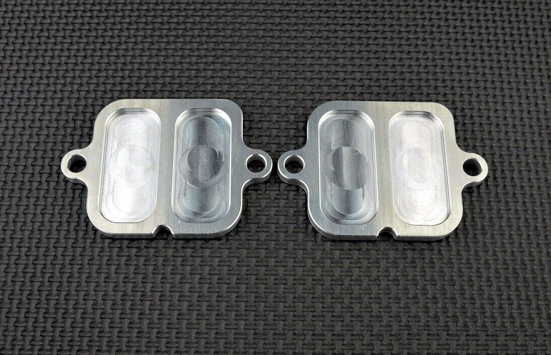 Honda CBR1100XX Blackbird SMOG Block Off Plates PAIR AIS Eliminator CBR 1100XX