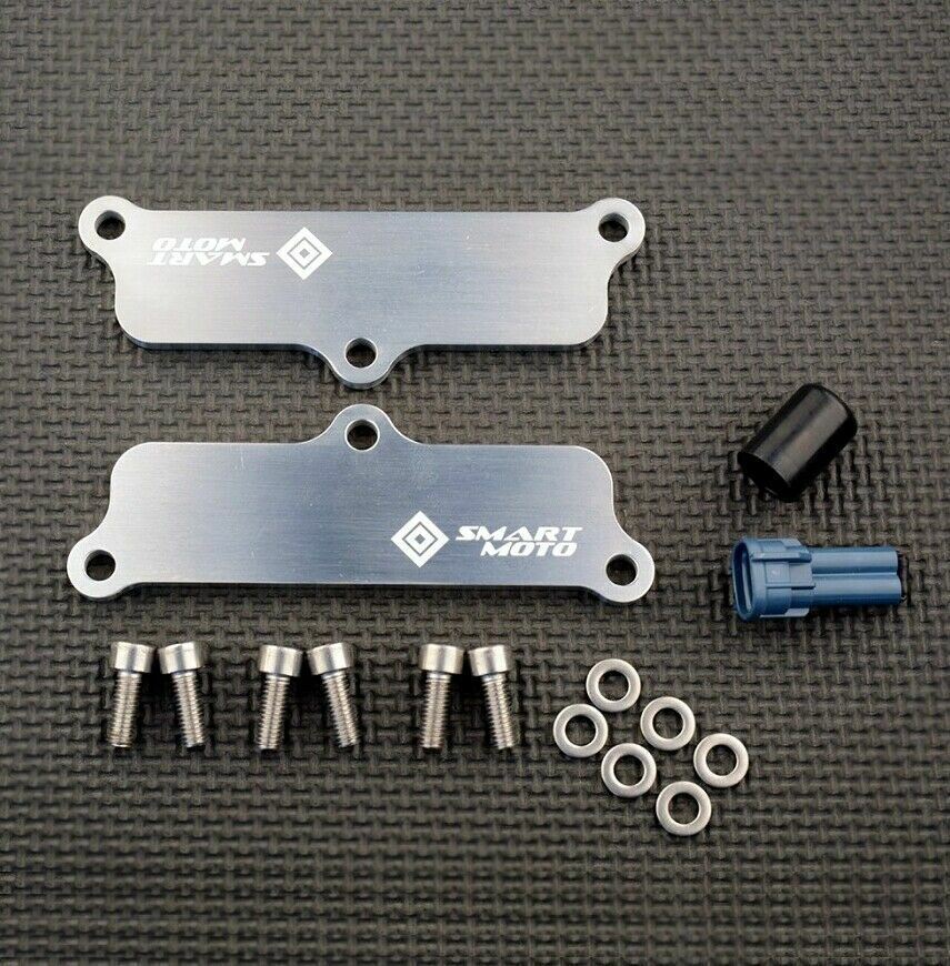 Yamaha V-MAX SMOG Block Off Plates PAIR AIS Valve Eliminator Kit VMAX 1700