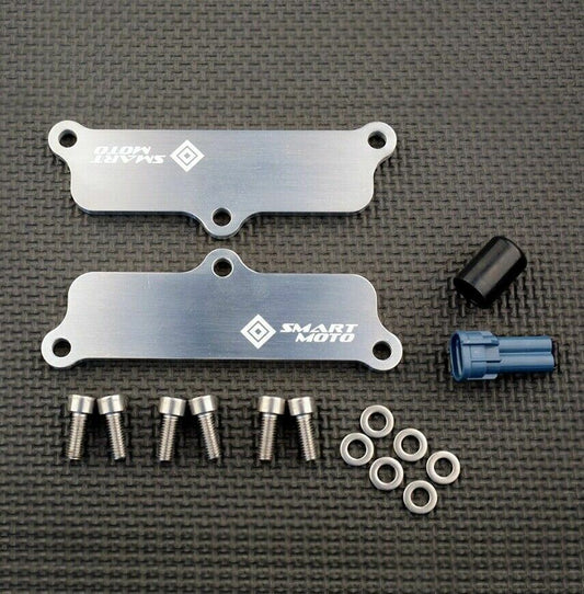 Yamaha V-MAX SMOG Block Off Plates PAIR AIS Valve Eliminator Kit VMAX 1700