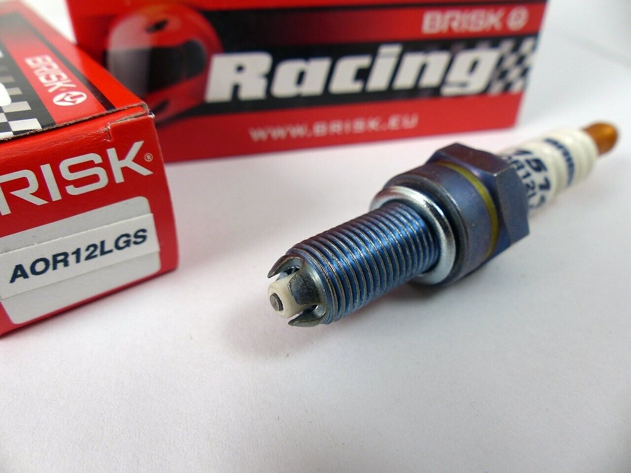 2 x BRISK LGS Performance Spark Plugs R3 MT03 WR250 WR450 YZ250 YZ450 YFZ450 CR8