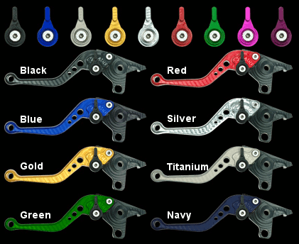 PAZZO Levers - Kawasaki Z125 Z250 Z300 Z400 Z500 Z650 Z750 Z800 Z900 Z1000