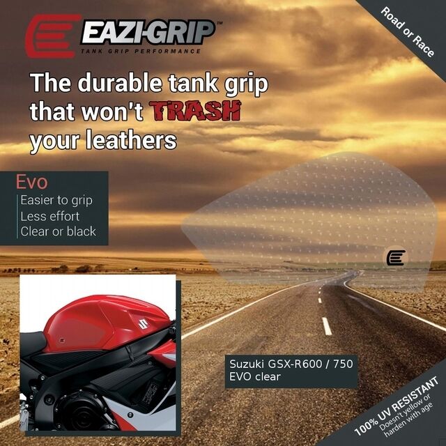 2011 + GSX-R750 Eazi-Grip Evo Tank Traction Pads GSXR Clear L5 L6 L7 L8 L9 L0 L1