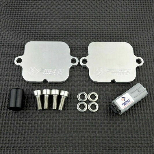 CBF1000 SMOG Block Off Plates PAIR AIS Eliminator Kit Honda 2006 - 2016 CBF 1000