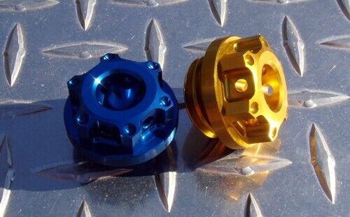 BLUE Oil Cap Kawasaki Ninja 1000 650 400 Z400 650 Z800 Z900 Z1000 Z1000SX VERSYS