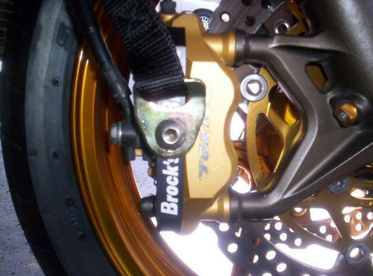 ZX6 ZX14 Brock's Radial Caliper Lowering Strap Brackets 2012 + ZX14R 2007 + ZX6R