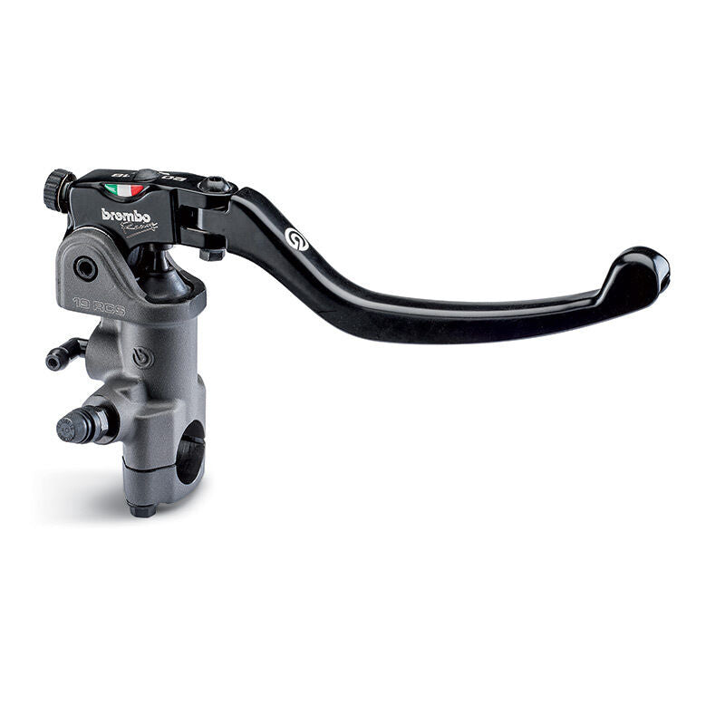 Brembo 19RCS Adjustable Radial Front Brake Master Cylinder RCS 19 Lever + Tygon