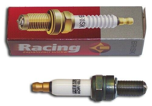 4 x BRISK Performance Spark Plugs - YAMAHA R1 R6 R7 FZ6 FZ6R FZ1 VMAX WR250 CR9