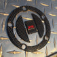 K3 + Suzuki GSX-R1000 Real Carbon Fibre Fuel / Gas Cap Pad / Protector GSXR 1000